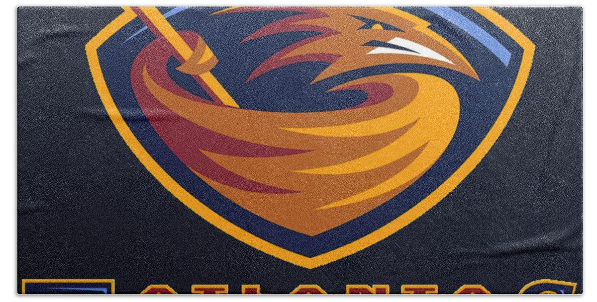  NHL Atlanta Thrashers Framed Team Logo Mirror : Wall