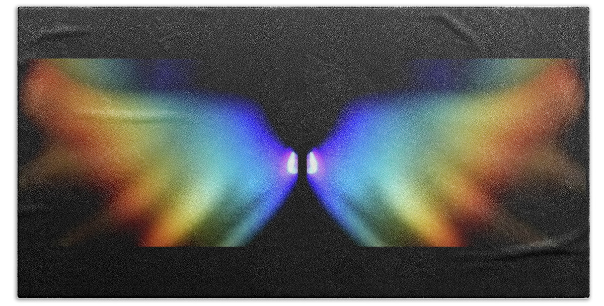 Wings Beach Towel featuring the photograph Wings by Hartmut Knisel