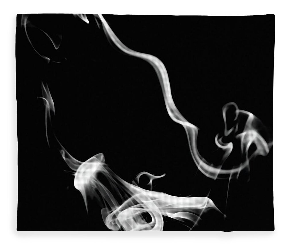 Wind Fleece Blanket featuring the photograph Abstract #1 by Michael Banks