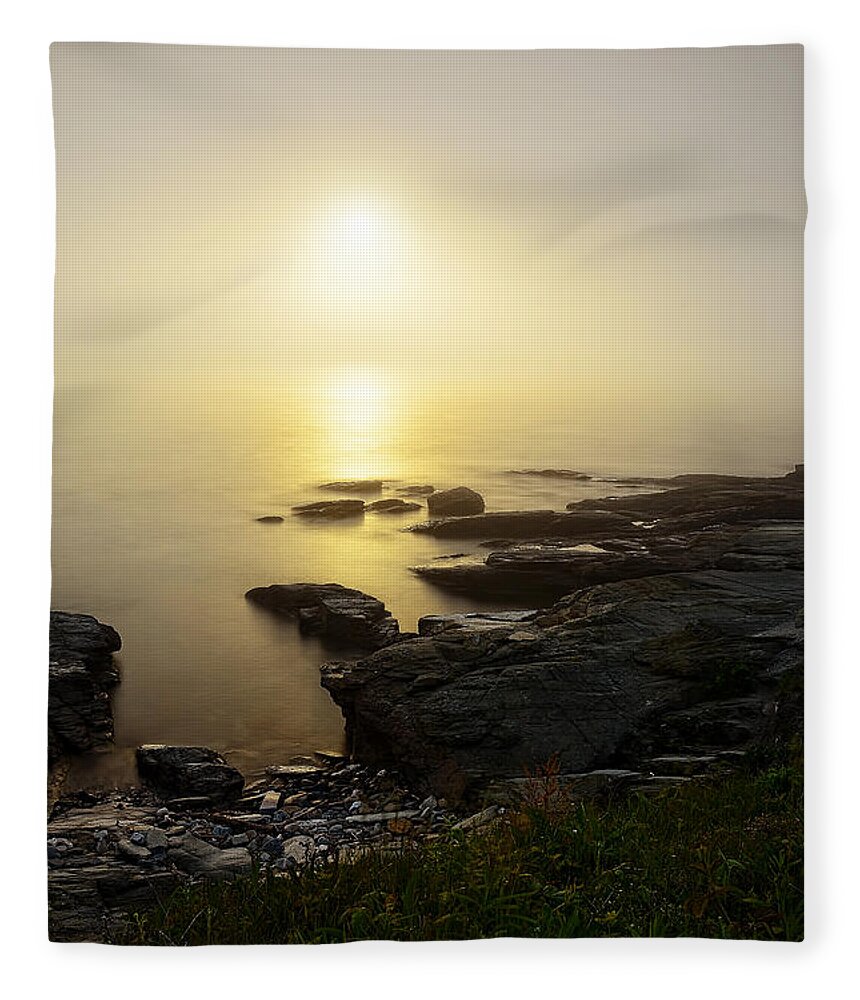 Rhode Island Fleece Blanket featuring the photograph Limelight Of Beyond #1 by Lourry Legarde
