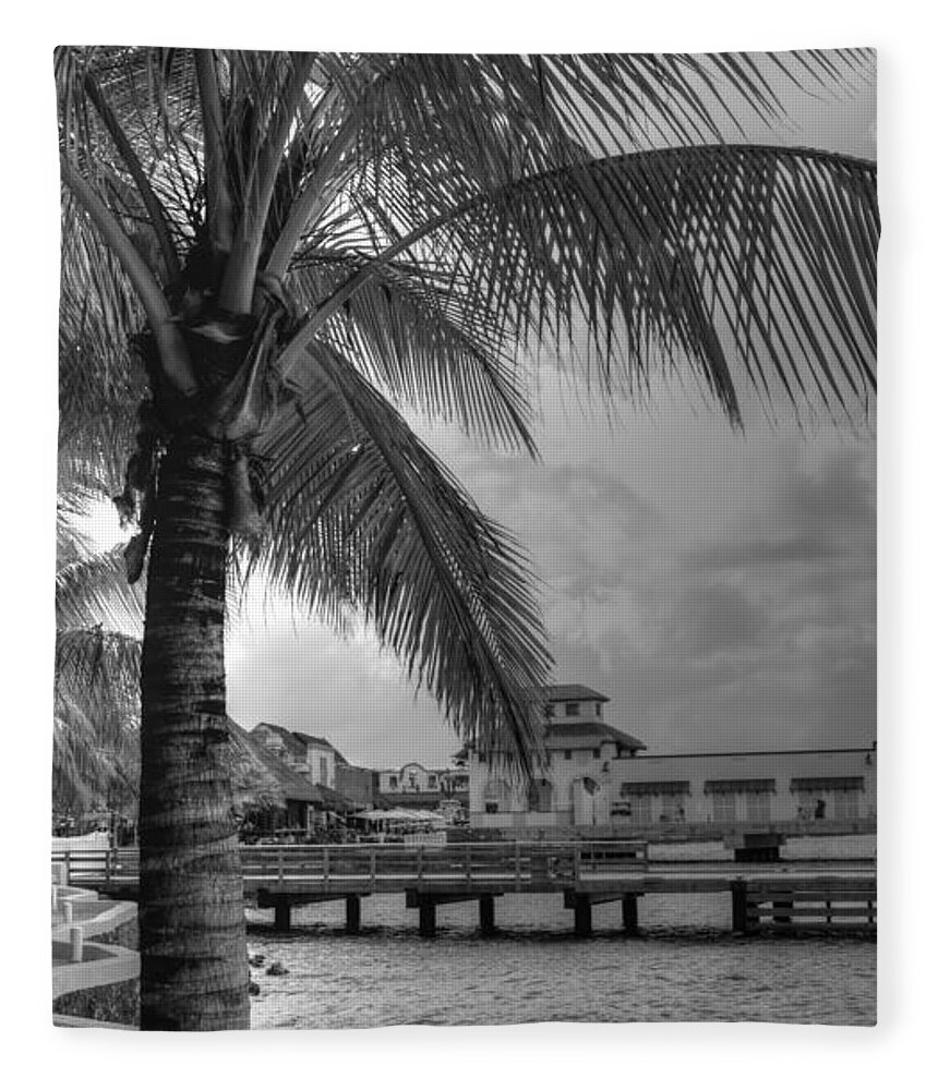 Island Fleece Blanket featuring the photograph This Way to Paradise by Bill Hamilton