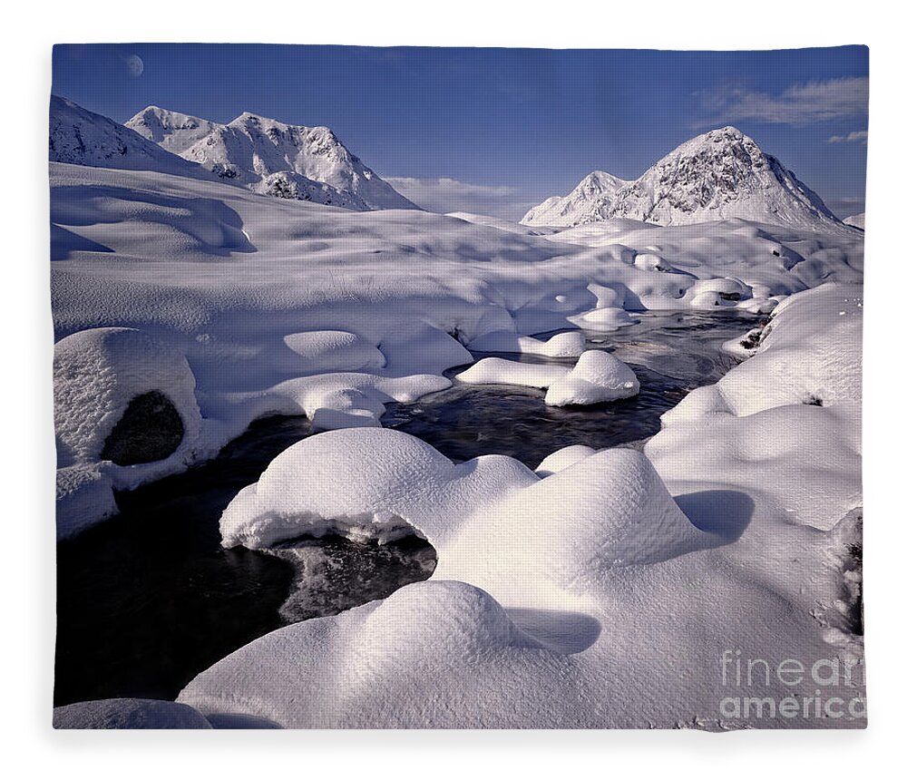 Nag950530 Fleece Blanket featuring the photograph Winter Wonderland by Edmund Nagele FRPS