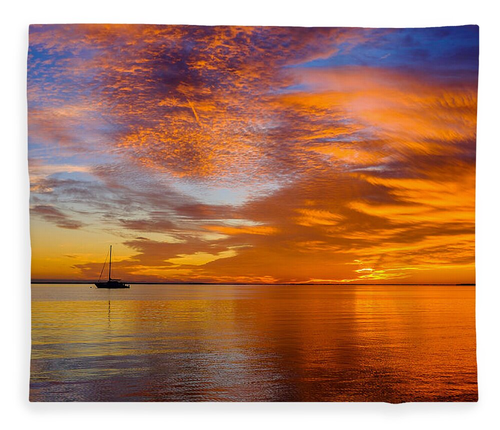 Florida Fleece Blanket featuring the photograph Florida Keys #10 by Raul Rodriguez