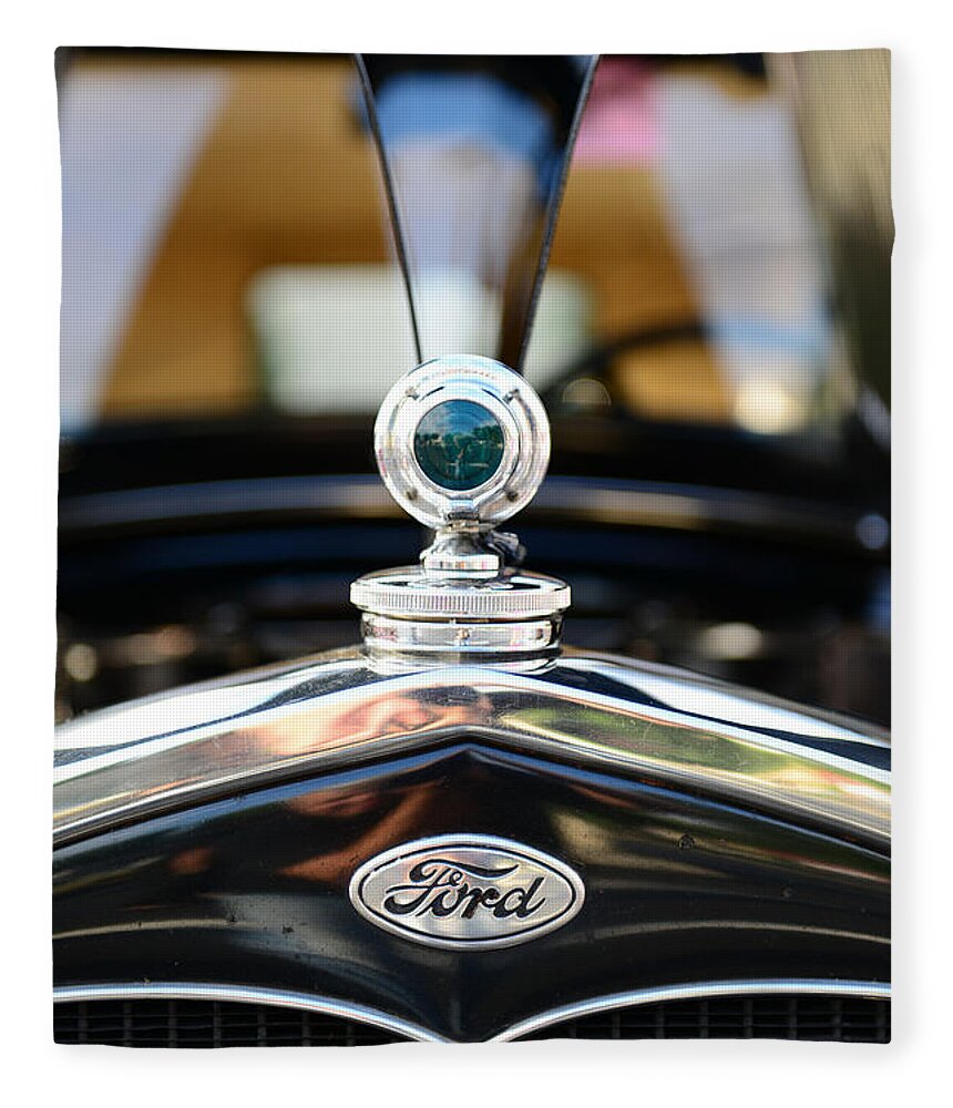 1931 Ford Model A Fleece Blanket featuring the photograph 1931 Ford Model A by Paul Ward