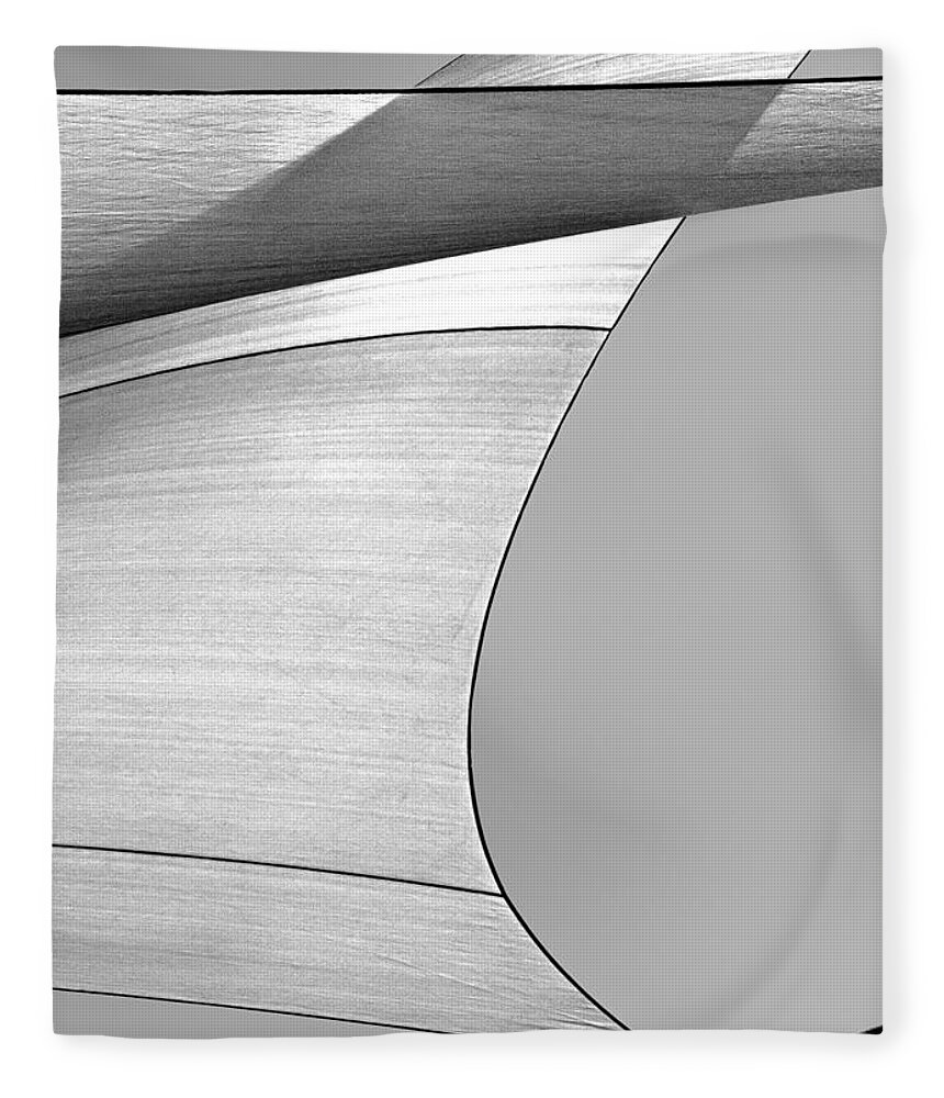 Abstract Sailcloth Canvas Black And White Nautical Sailboat Sailboats Boat Boats Design Sailing Bob Orsillo Corporate Decor Decorative Boating Modern Industrial Mancave Art Fine Art Decor Decorative Home Office Gallery Frame Shop Collect Collectible Loft Inspirational Motivation Motivational Zen Meditation Meditate Metaphysical Transcendental Existential Man Cave Yacht Yachting Peaceful Serene Calming Uplifting Interior Designflowingsky Orsillo Fleece Blanket featuring the photograph Sailcloth Abstract Number 4 by Bob Orsillo