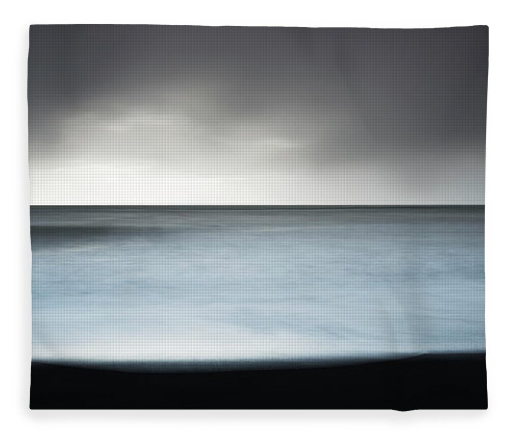 Water's Edge Fleece Blanket featuring the photograph Iceland #3 by Jeremy Walker