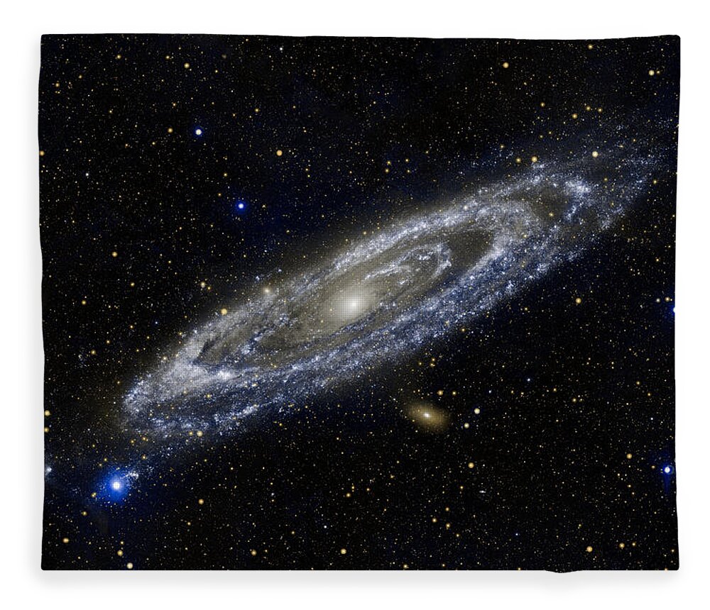 3scape Fleece Blanket featuring the photograph Andromeda by Adam Romanowicz