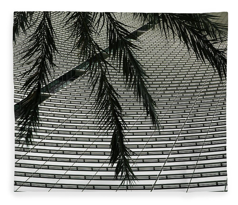 Architecture Fleece Blanket featuring the photograph Architecture Abstract by Raul Rodriguez