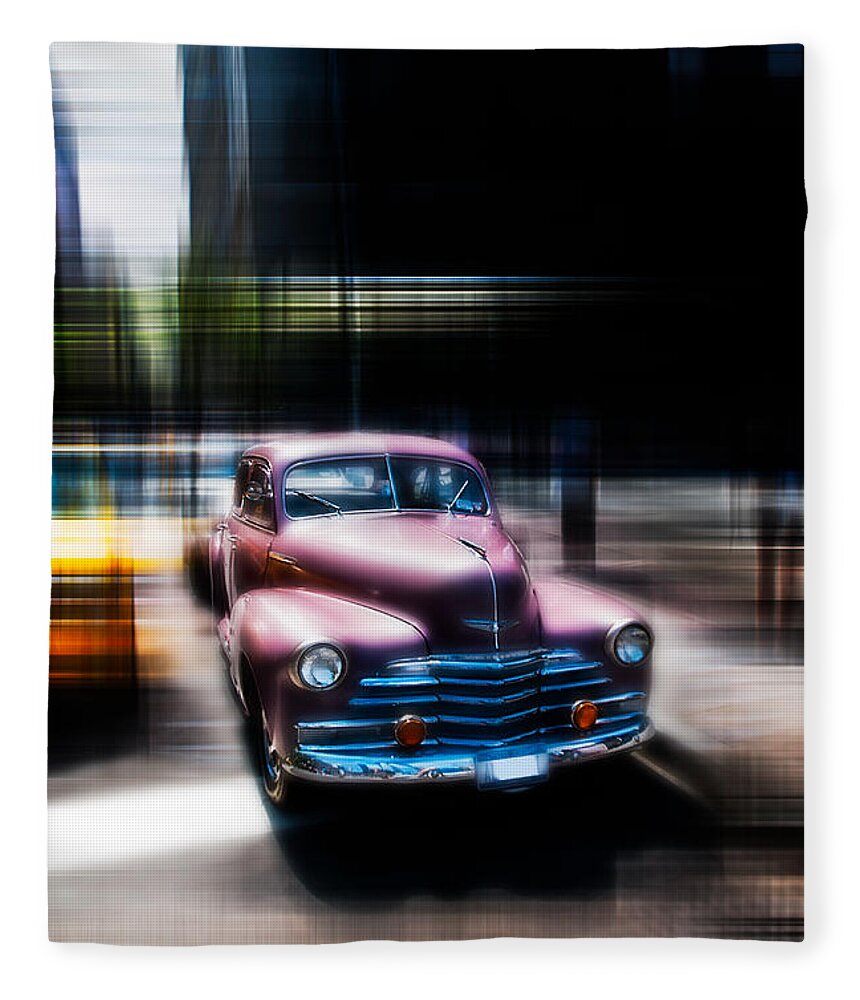 Nyc Fleece Blanket featuring the photograph attracting curves III2 by Hannes Cmarits