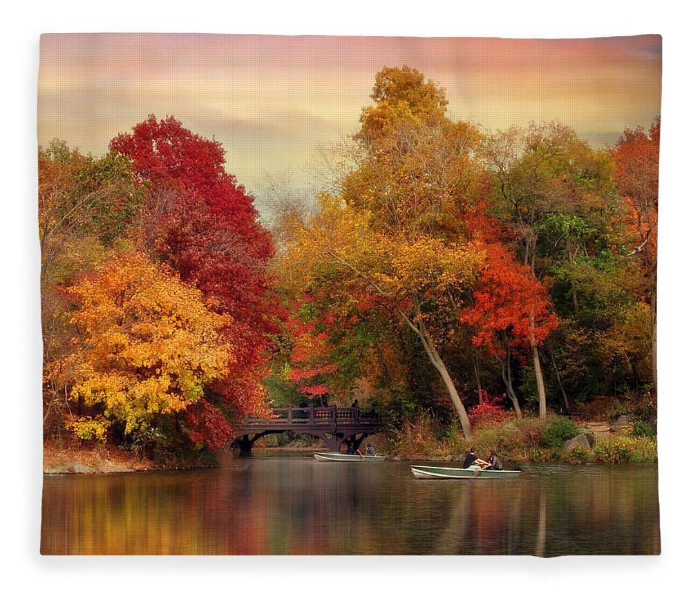 Nature Fleece Blanket featuring the photograph Bank Rock Bay by Jessica Jenney