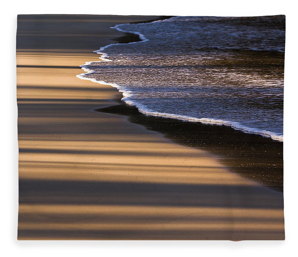 Australia Fleece Blanket featuring the photograph Beach Shadows by Steven Ralser