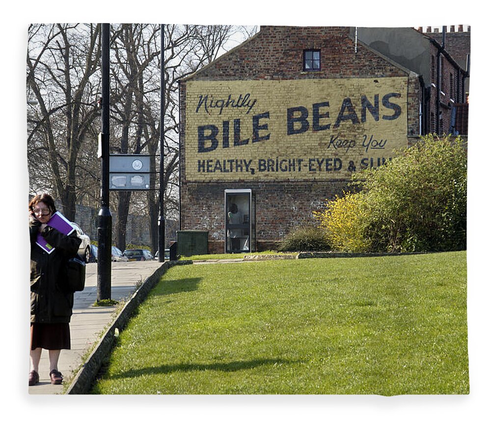 Bile Beans Fleece Blanket featuring the photograph Bile Beans - Scotland by Mike McGlothlen