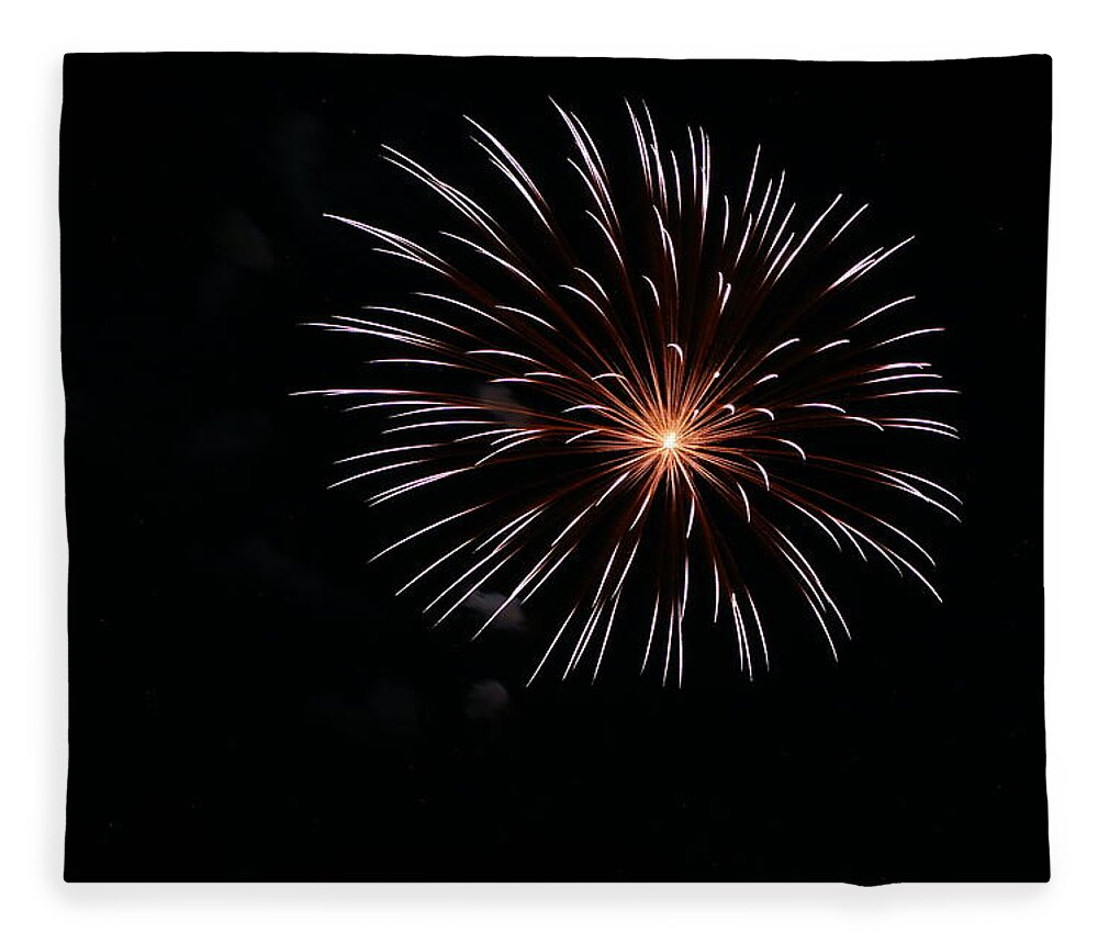 Fireworks Fleece Blanket featuring the photograph Celebration XXIV by Pablo Rosales
