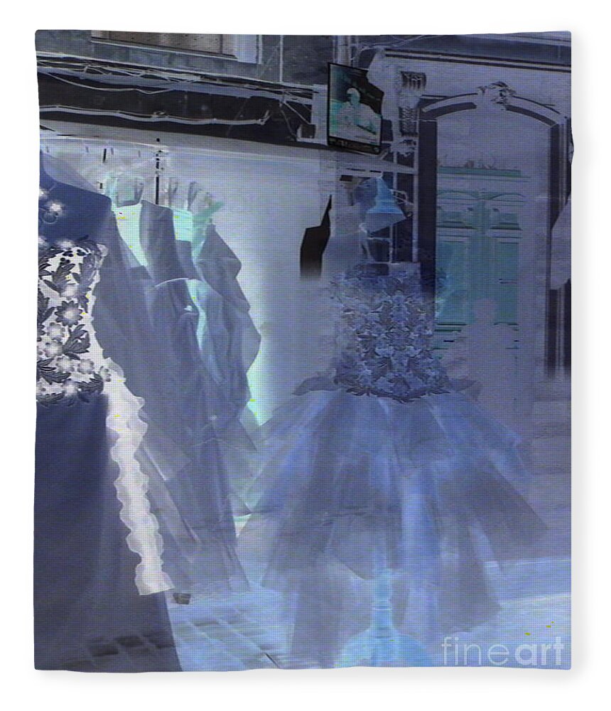 Surreal Fleece Blanket featuring the photograph Cotillion by Lauren Leigh Hunter Fine Art Photography