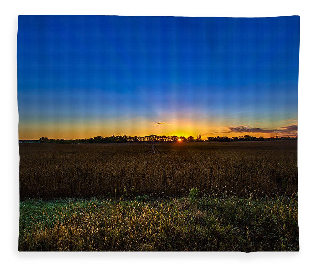 Sunrise Fleece Blanket featuring the photograph Dawn of a New Day by Adam Mateo Fierro
