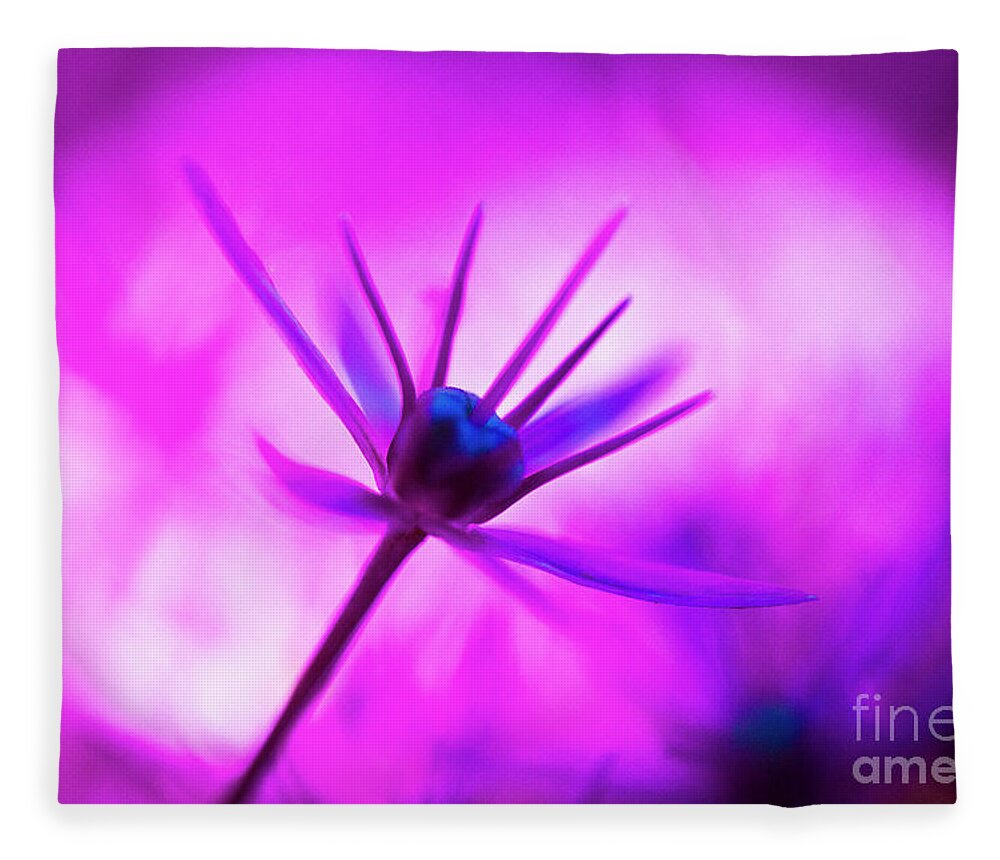 Flower Fleece Blanket featuring the photograph Daydream by Casper Cammeraat