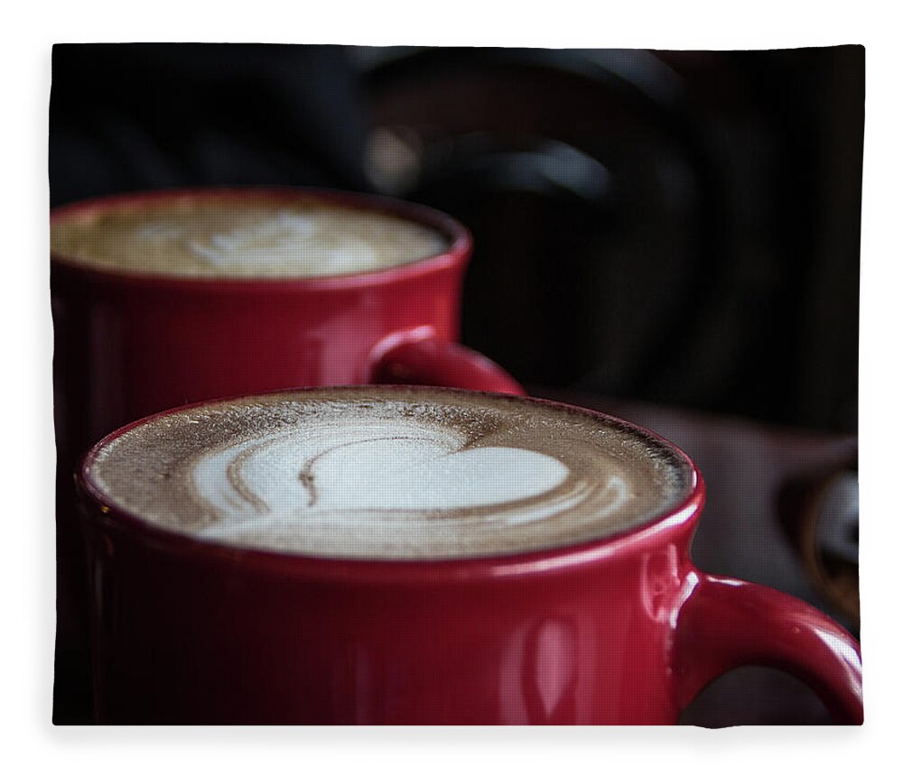 Boothbay Harbor Fleece Blanket featuring the photograph Do You Love Coffee by A Photo By Fletche