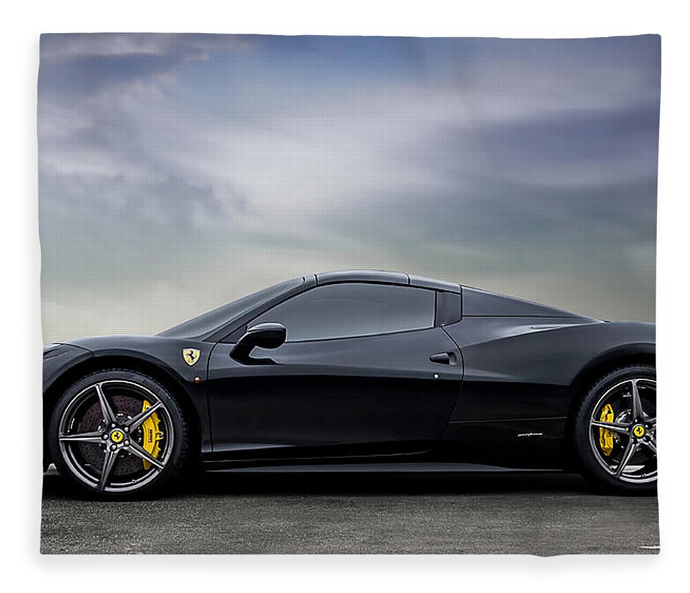 Ferrari Fleece Blanket featuring the digital art Dream #458 by Douglas Pittman