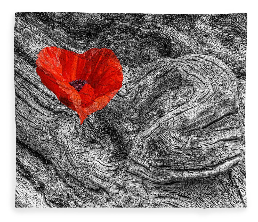Love Fleece Blanket featuring the photograph Drifting - Love Merging by Gill Billington