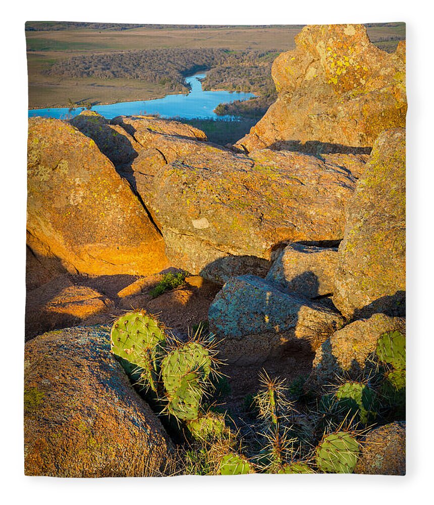 America Fleece Blanket featuring the photograph Elk Mountain Sunset by Inge Johnsson