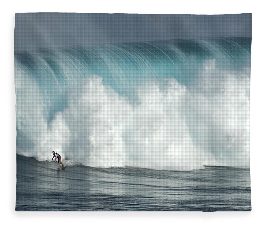 Extreme Sports Fleece Blanket featuring the photograph Extreme Ways Of Living by Bob Christopher