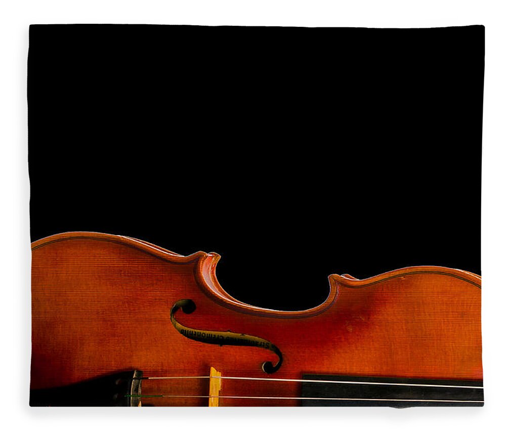 Fiddle' Waist Fleece Blanket featuring the photograph Fiddle' Waist by Torbjorn Swenelius