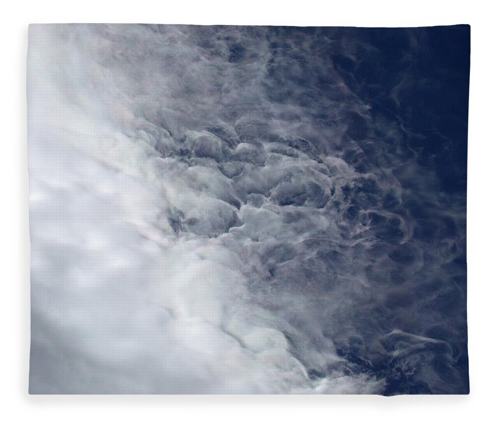 Cloud Fleece Blanket featuring the photograph Fire Cloud by Shane Bechler