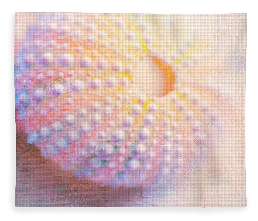 Sea Fleece Blanket featuring the photograph Gift of the Sea by Bonnie Bruno