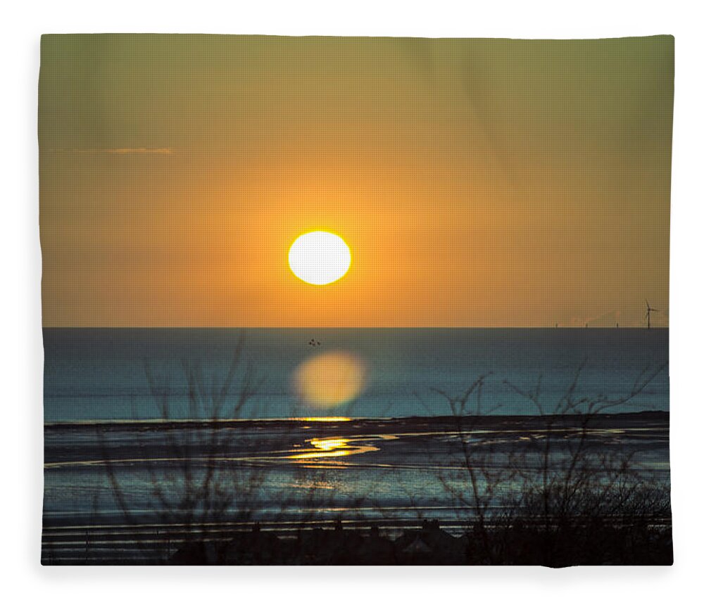 Golden Fleece Blanket featuring the photograph Golden Orb by Spikey Mouse Photography