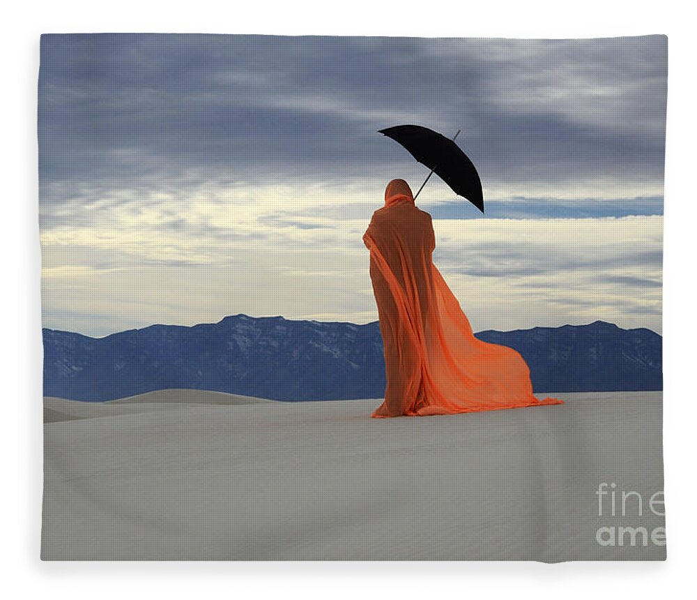 Mystery Fleece Blanket featuring the photograph Into The Mystic 5 by Bob Christopher