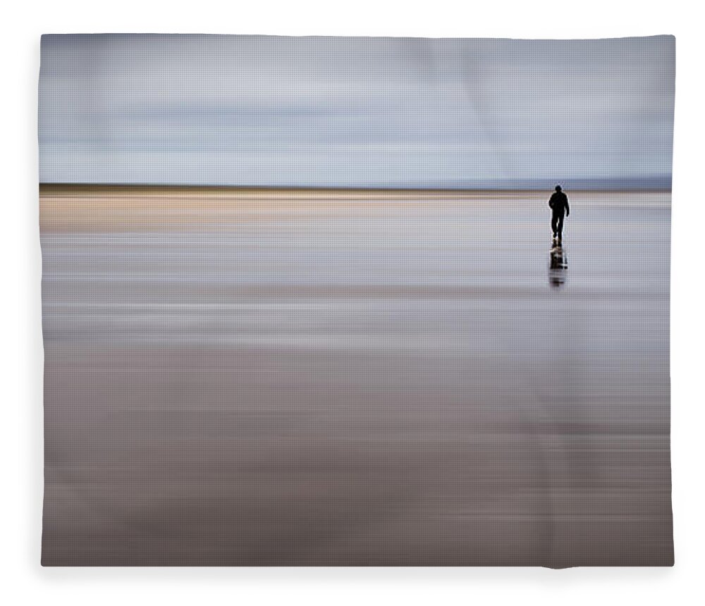 Lost Fleece Blanket featuring the photograph Lost Souls 1C by Nigel R Bell