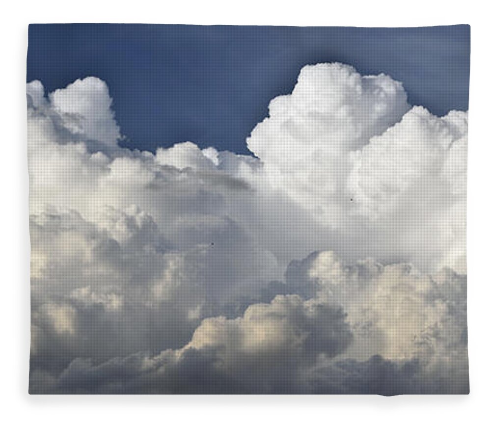 Cloud Fleece Blanket featuring the photograph Lubbock Cloud Formation by James W Johnson