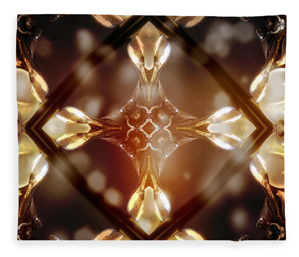 Pearl Fleece Blanket featuring the photograph Mother of Pearl 2 by Shawna Rowe