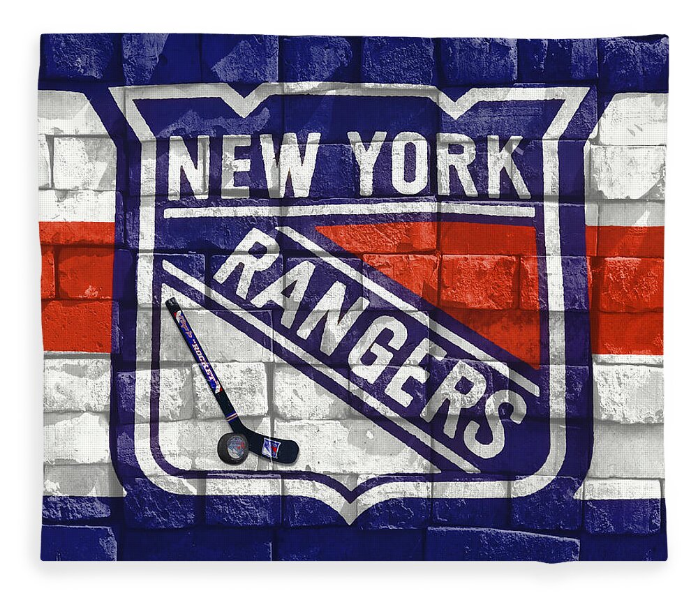 New York Rangers Fleece Throw Blanket 