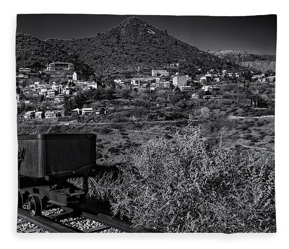 2014 Fleece Blanket featuring the photograph Old Mining Town No.23 by Mark Myhaver