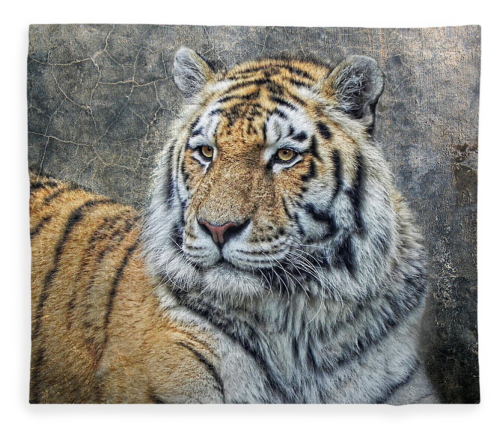 Animal Fleece Blanket featuring the photograph Panthera Tigris by Joachim G Pinkawa