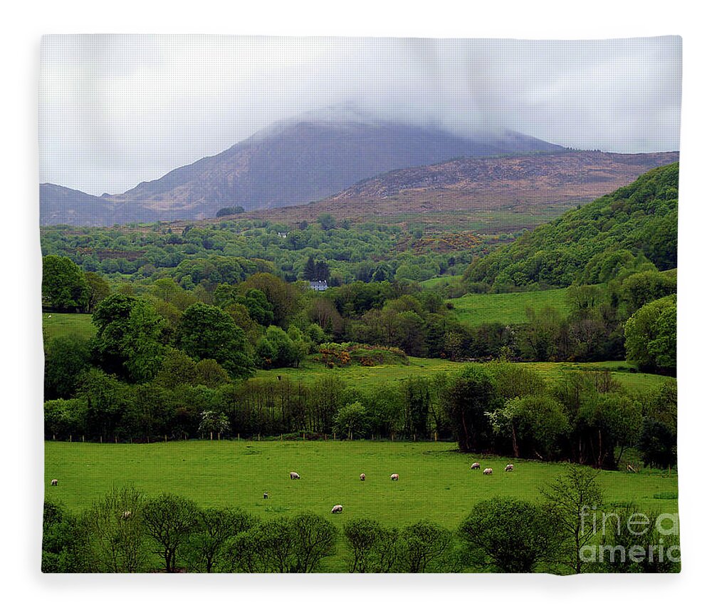 Ireland Photography Fleece Blanket featuring the photograph Peace on the Emerald Isle by Patricia Griffin Brett