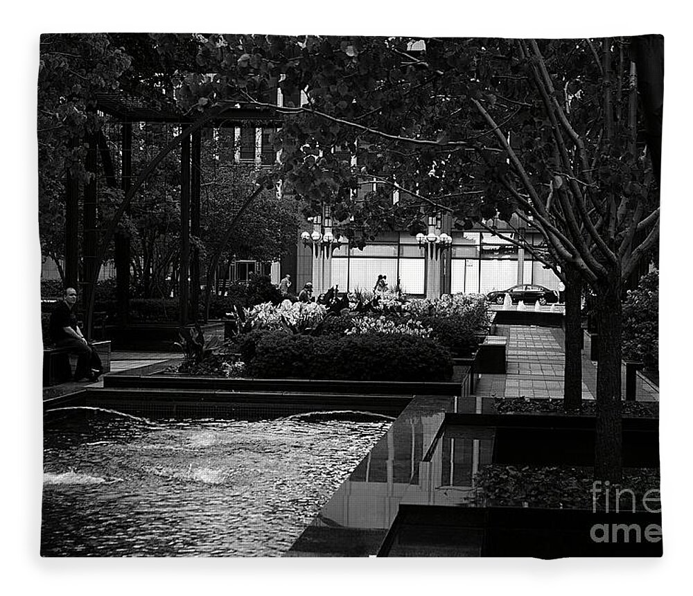 Frank-j-casella Fleece Blanket featuring the photograph Reflection by Frank J Casella