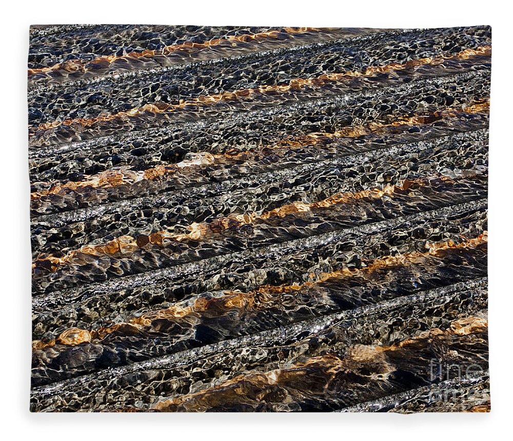 Australia Fleece Blanket featuring the photograph Ripples by Steven Ralser