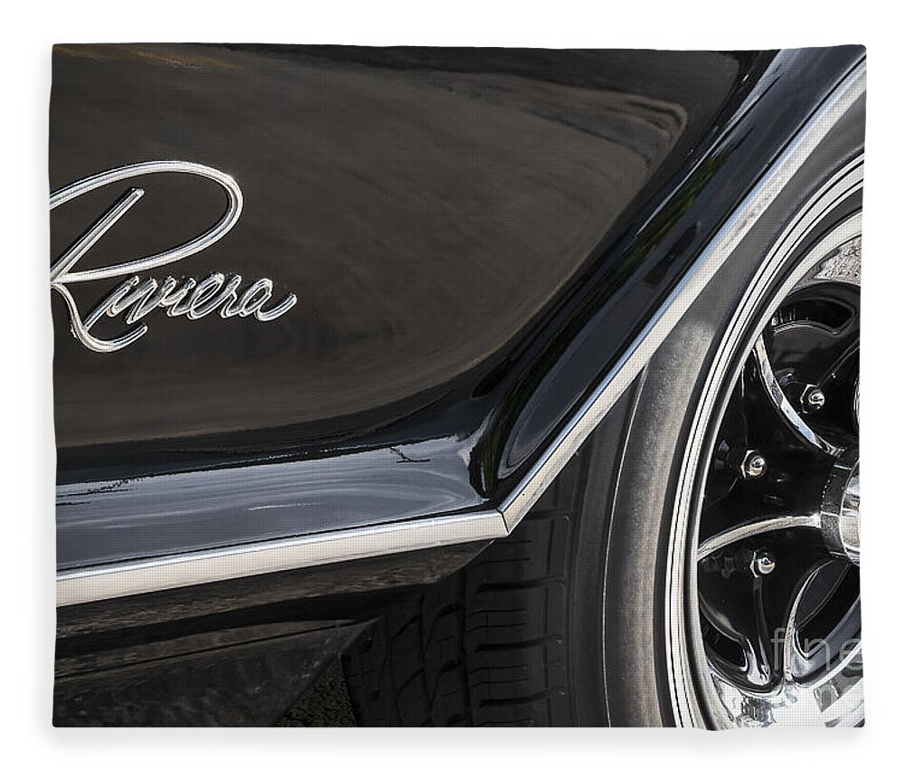 Buick Fleece Blanket featuring the photograph Riviera by Dennis Hedberg