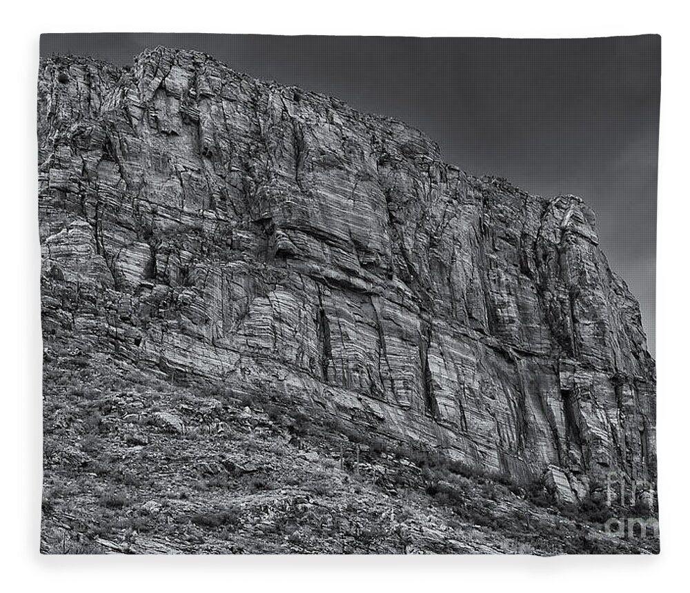 2011 Fleece Blanket featuring the photograph Rock Ridge 100 by Mark Myhaver