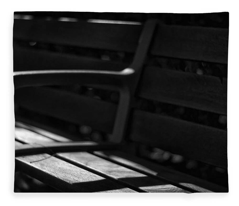 Seat Fleece Blanket featuring the photograph Seat of Memories by Pablo Lopez