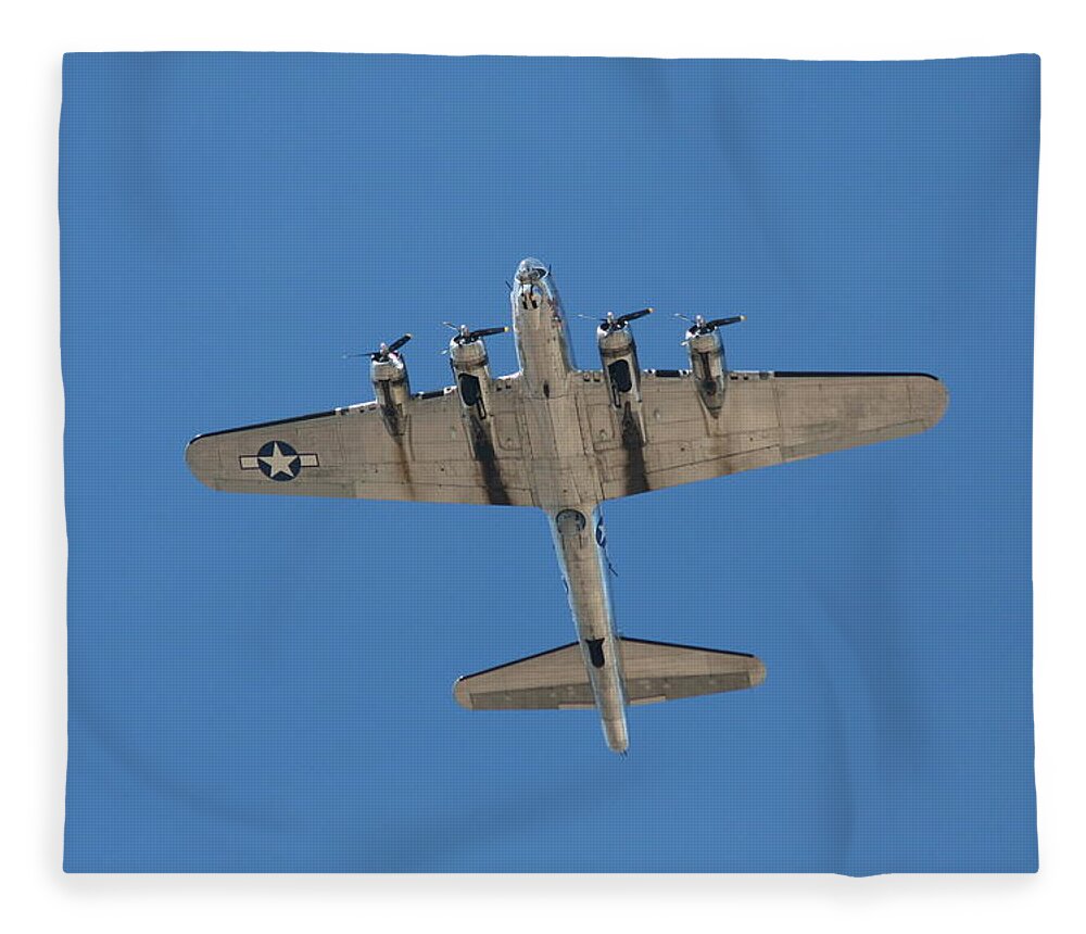 Airplane Fleece Blanket featuring the photograph Sentimental Journey by David S Reynolds