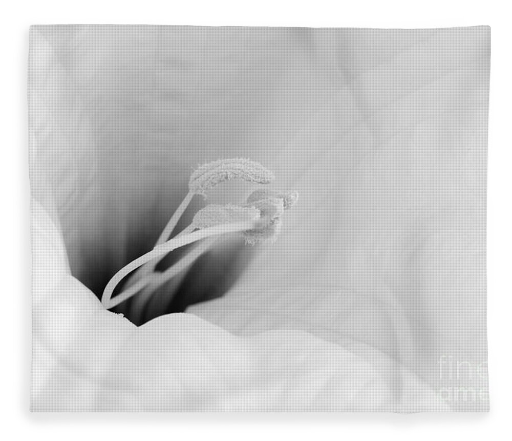 B&w Fleece Blanket featuring the photograph Simplicity by Tamara Becker