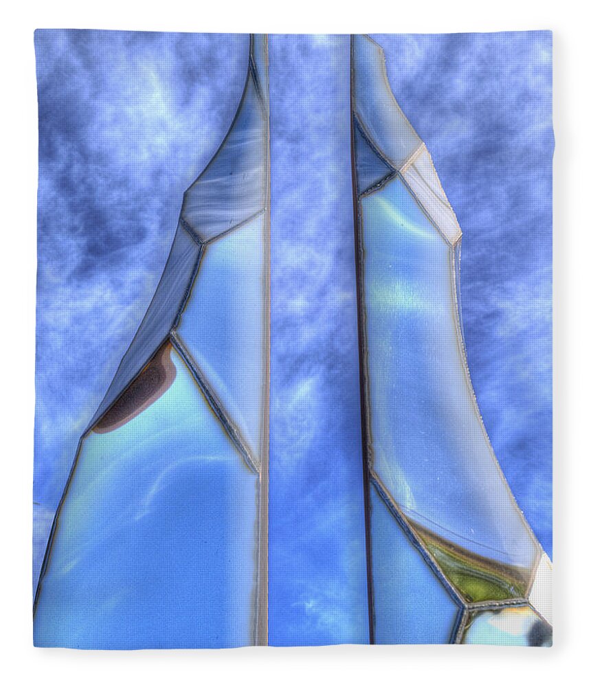 Photography Fleece Blanket featuring the photograph Skycicle by Paul Wear