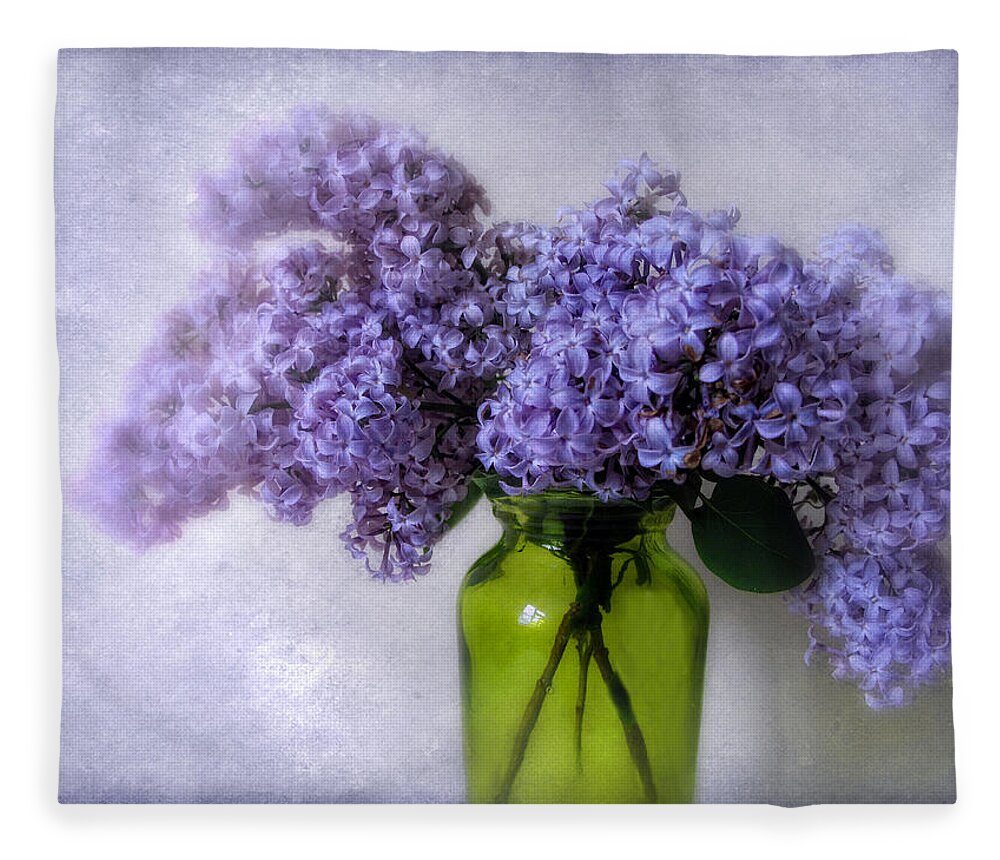 Flowers Fleece Blanket featuring the photograph Soft Spoken by Jessica Jenney