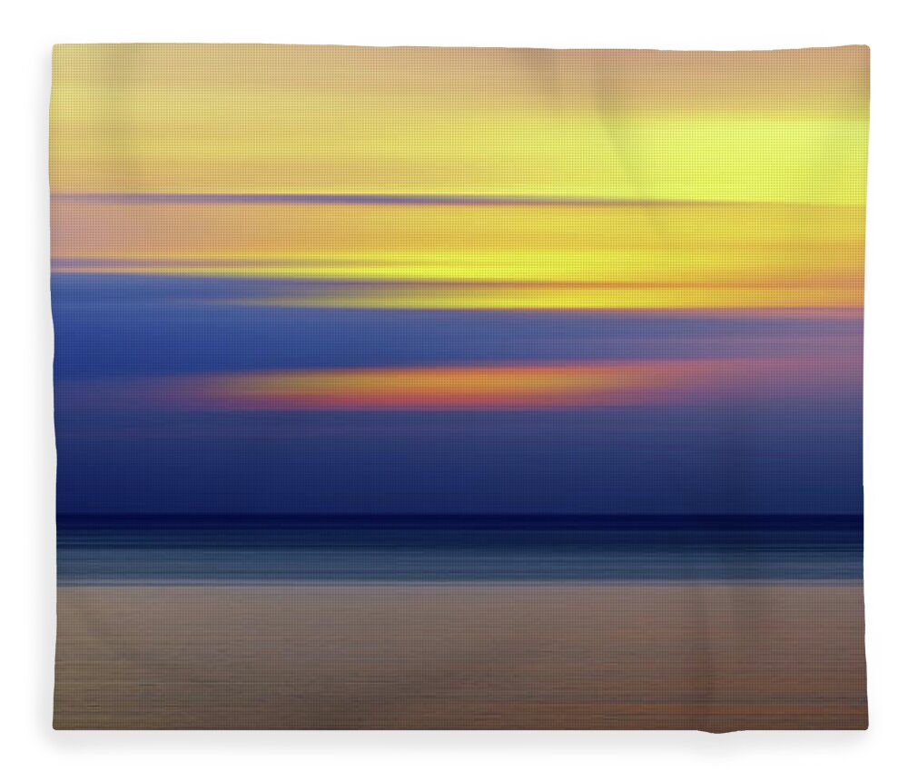 Scenics Fleece Blanket featuring the photograph Spain, View Of Seascape by Westend61