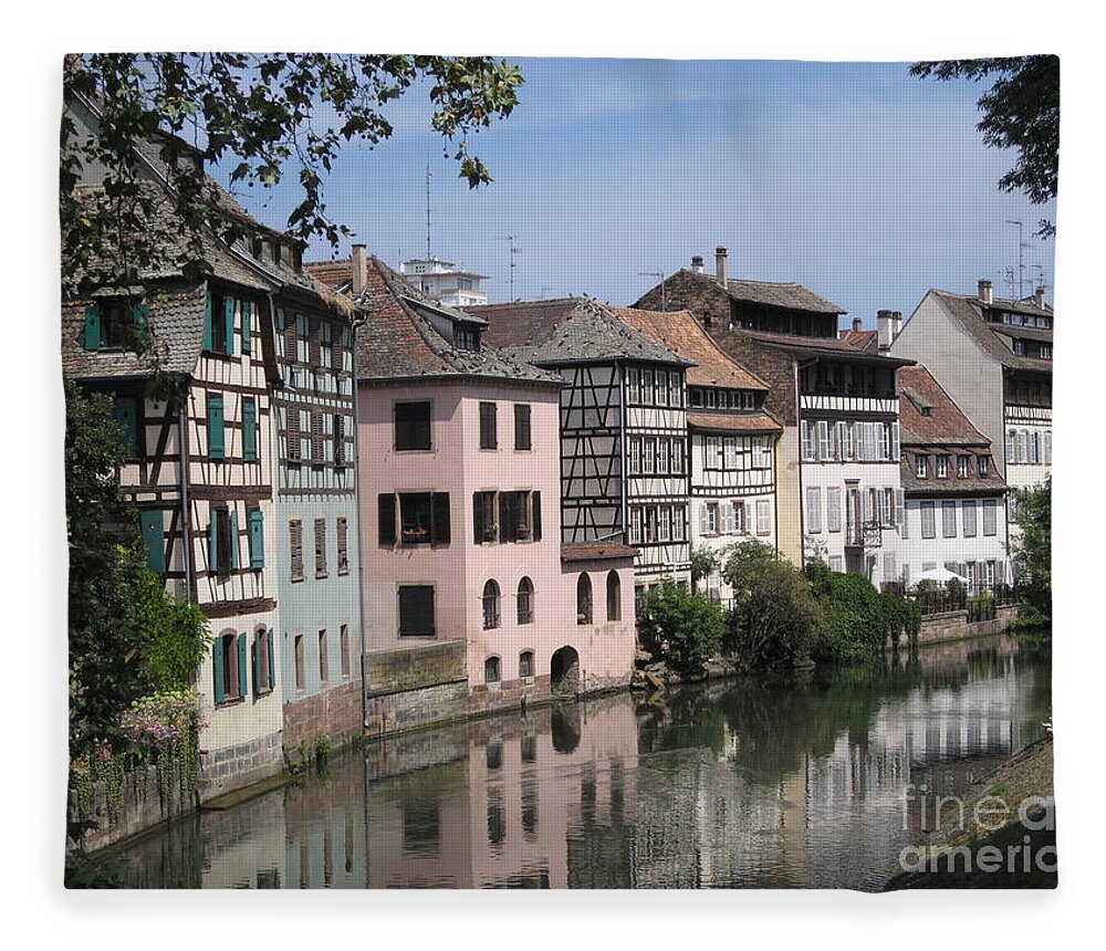 Old Fleece Blanket featuring the photograph Strasbourg France 2 by Amanda Mohler