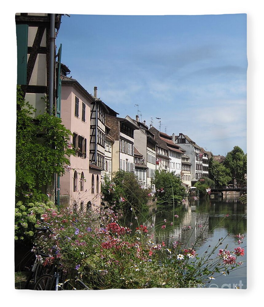Old Fleece Blanket featuring the photograph Strasbourg France 4 by Amanda Mohler