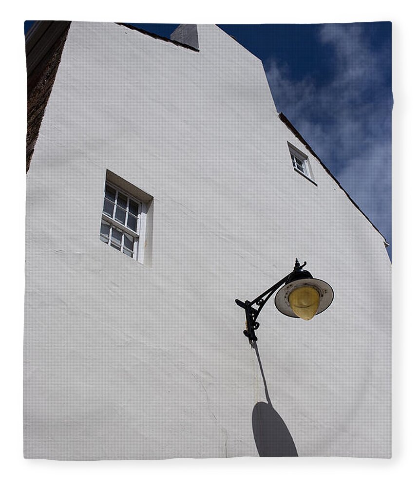 Street Lamp Fleece Blanket featuring the photograph Street Lamp by Nigel R Bell